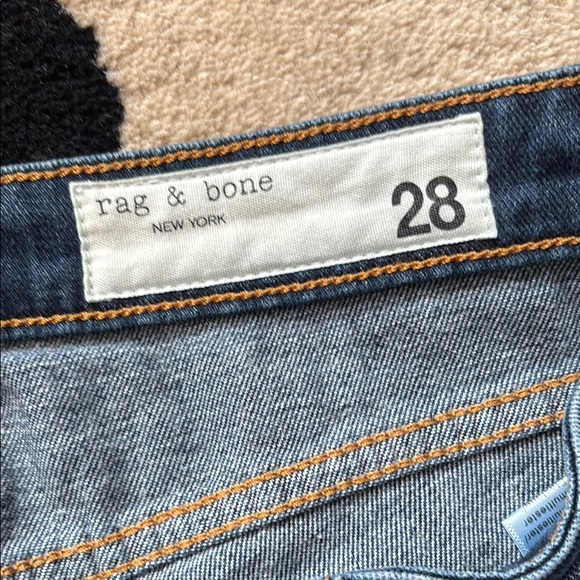 Rag & Bone Dre low rise slim boyfriend Jeans 28 - Picture 2 of 5